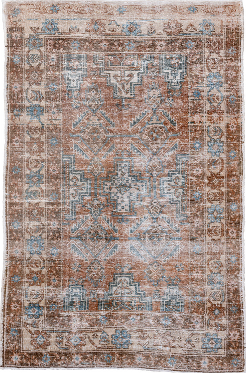Antique Afshar Area Rug (3' x 5')